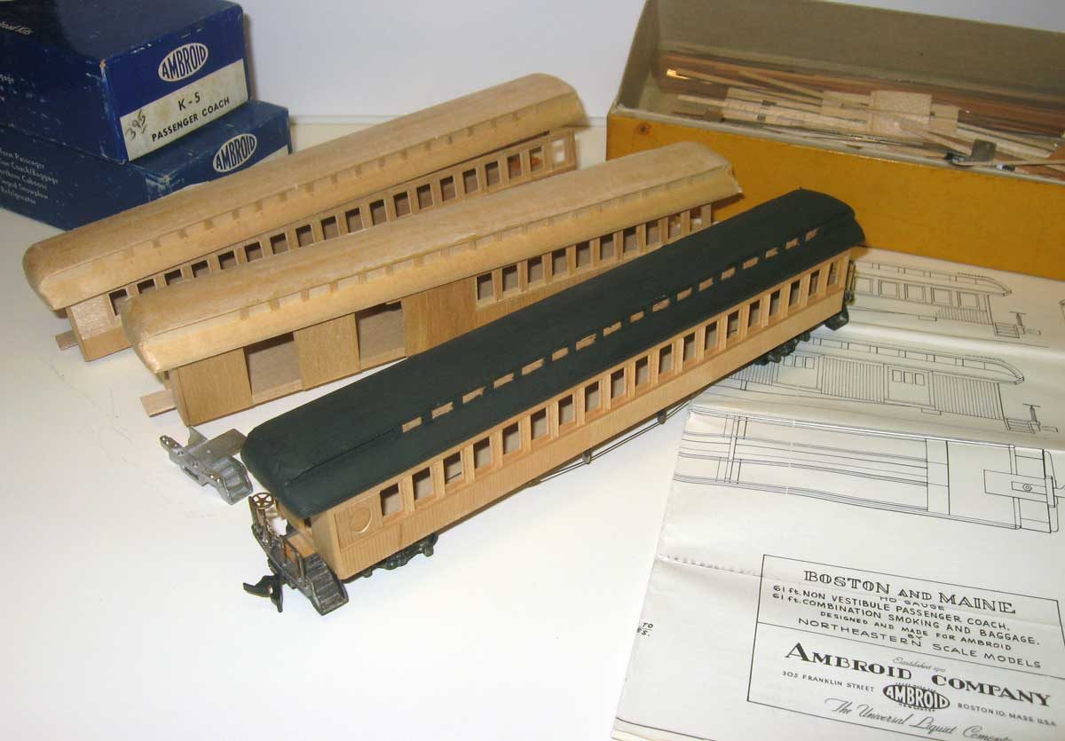 Passenger Car kits Notes on Designing, Building, and Operating Model