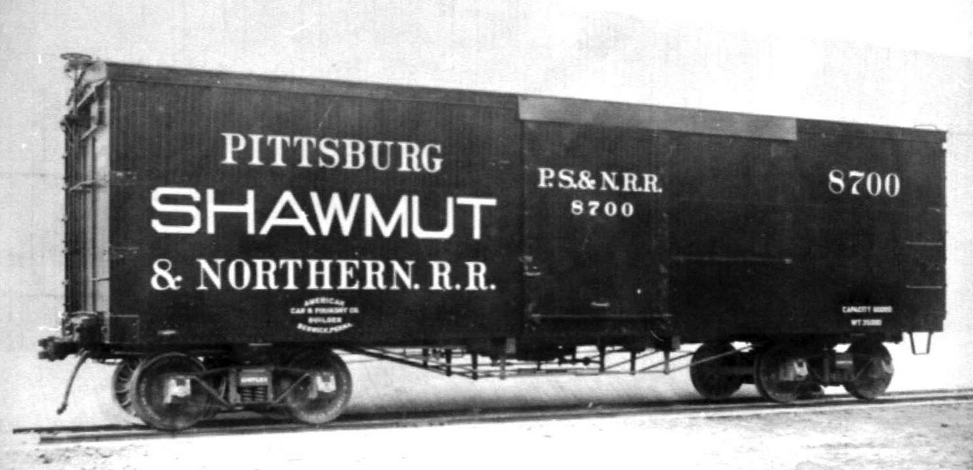 Shawmut Boxcars Notes on Designing, Building, and Operating Model Railroads